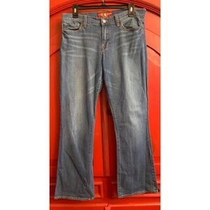 Lucky Brand Sz 12 31 Regular Denim Jeans Sofia Boot Very Light Wear Medium Wash